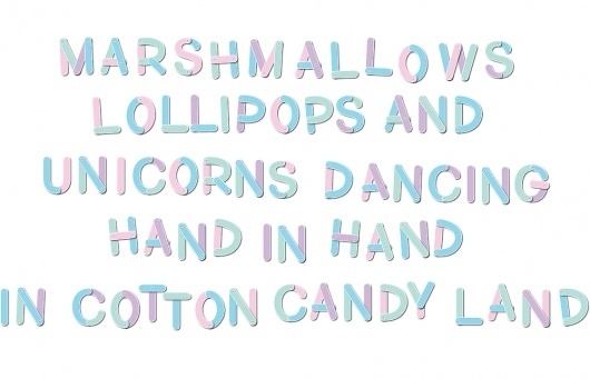 Just Smile And Wave #letters #just #wave #candy #smile #and #jsaw #typography