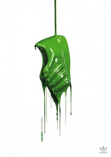 Adidas : Create Your Adicolor | Fubiz™ #adidas #trainer #photo #adicolour #paint