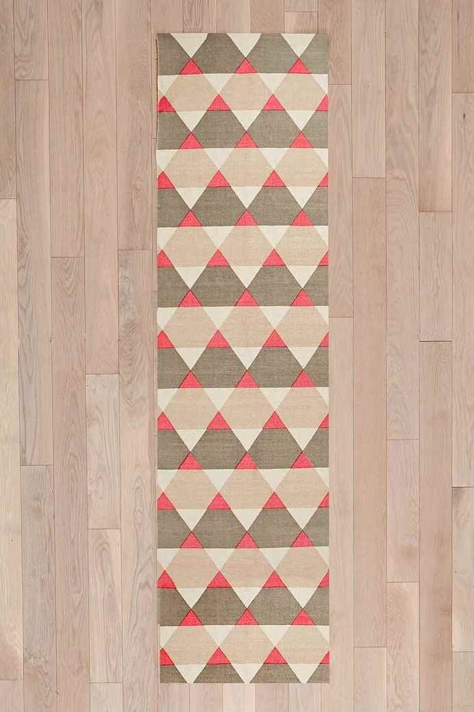 Geometric 2x8 Rug - Urban Outfitters #interior #rug #home