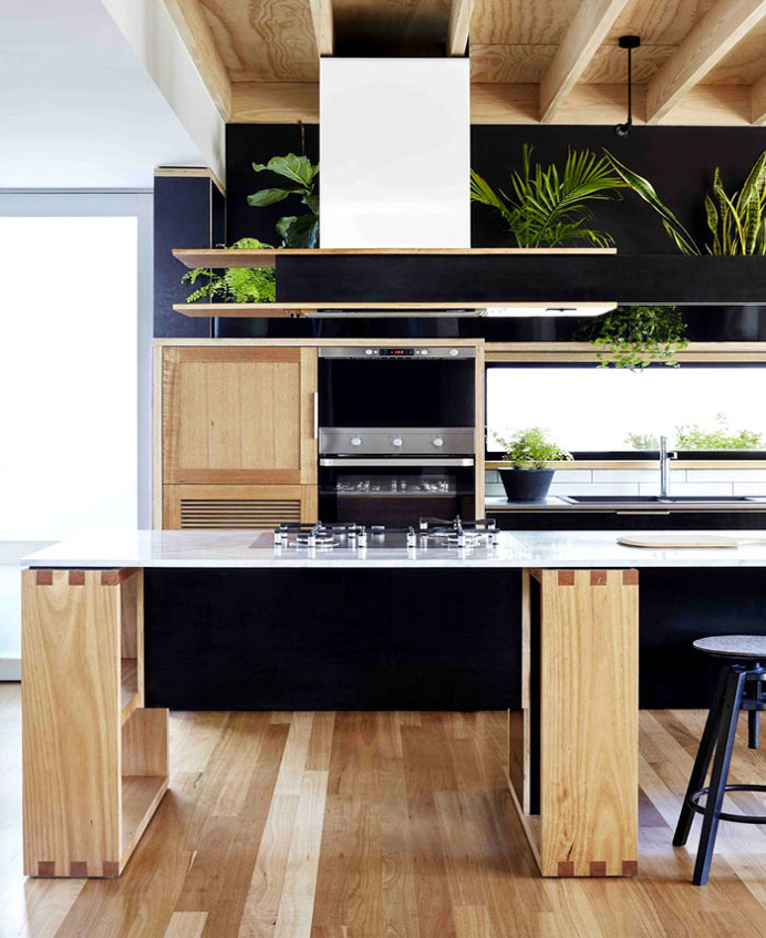 Wooden Box House by Moloney Architects - InteriorZine