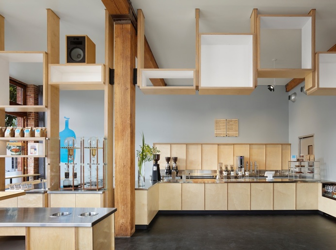 Blue Bottle South Park by Bohlin Cywinski Jackson