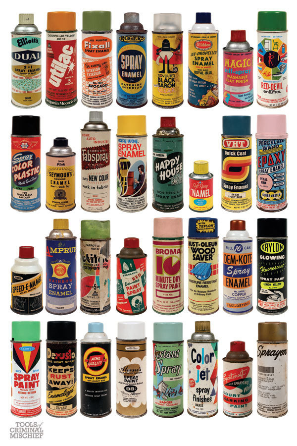 Delicious Industries #packaging #paint #retro #pray