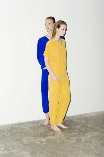 DIAMOND STANDARDS #sweden #models #yellow #swedish #jumpsuit #fashion #blue