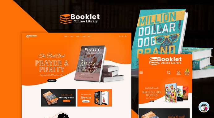 #Booklet - #Online #Book #Store - #Prestashop #Responsive #Theme #eCommerce #Website #Design #Template