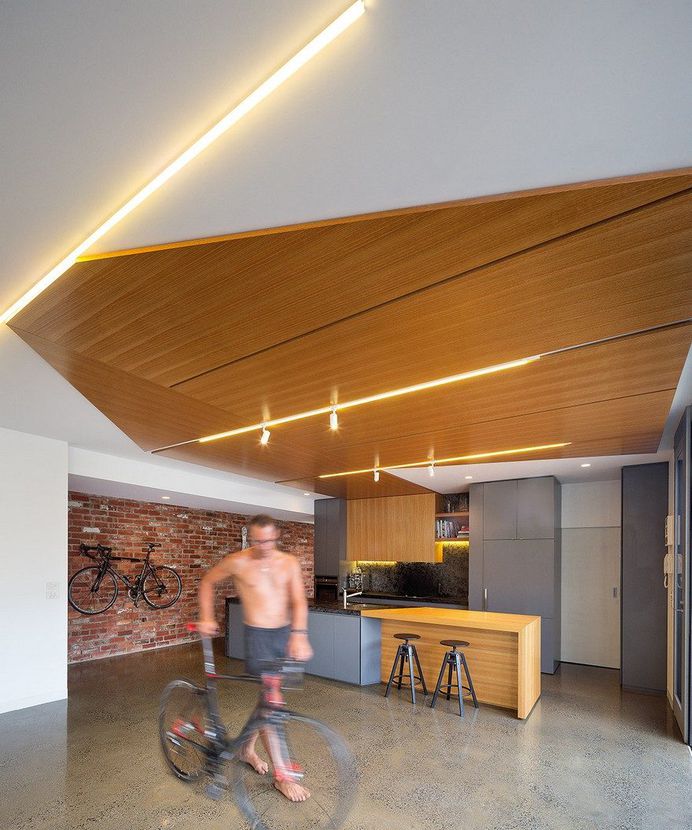 Angular Melbourne House Designed to Support an Active Lifestyle 11