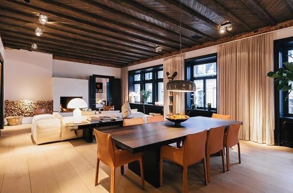 7-Room Stockholm Duplex with Cozy Interior Designs #interior #cozy #designs