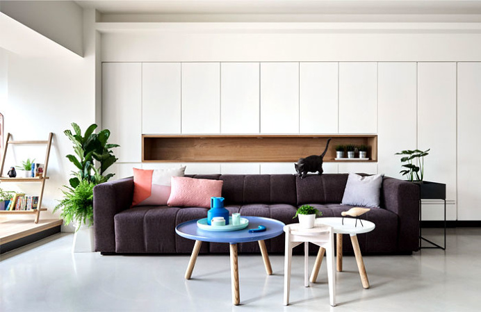 Nordic Elegance and Pastel Tonalities at Apartment by PartiDesign Studio - InteriorZine