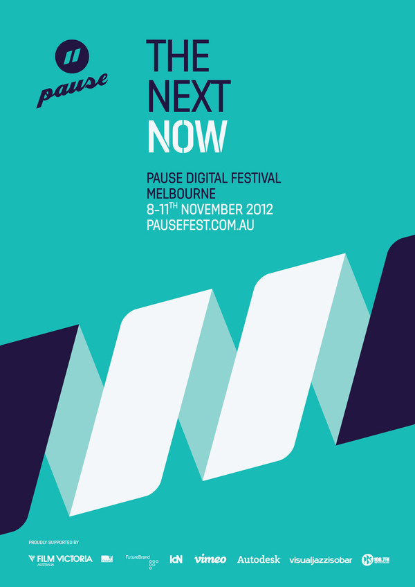 FutureBrand branding #pause #digital #festival #fest
