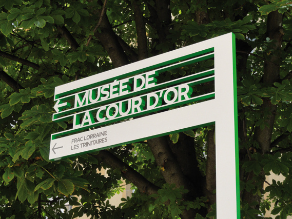 Creative Review Putting Metz on the Map #signage