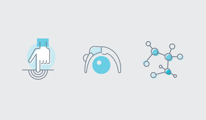 Josip Kelava Kinetic Osteo Health Symbols Line Art