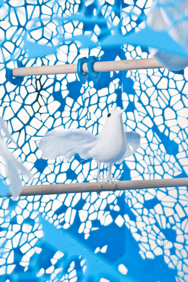 CJWHO ™ (VORONOI BIRD CAGE BY MELODY REES) #cage #design #art #bird