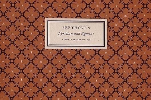 Jan Tschichold for Penguin Scores, 1949 | Type Desk #design #graphic #book #cover #tschichold #jan #music #patterns