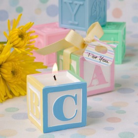 - pastel scented candle