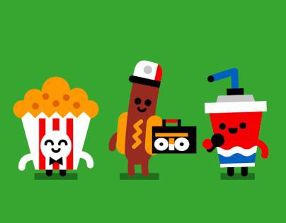 Happy tasty bunch