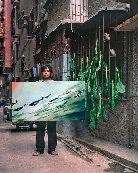 "Real Fake Art" by Michael Wolf | PICDIT #photo #photography #art
