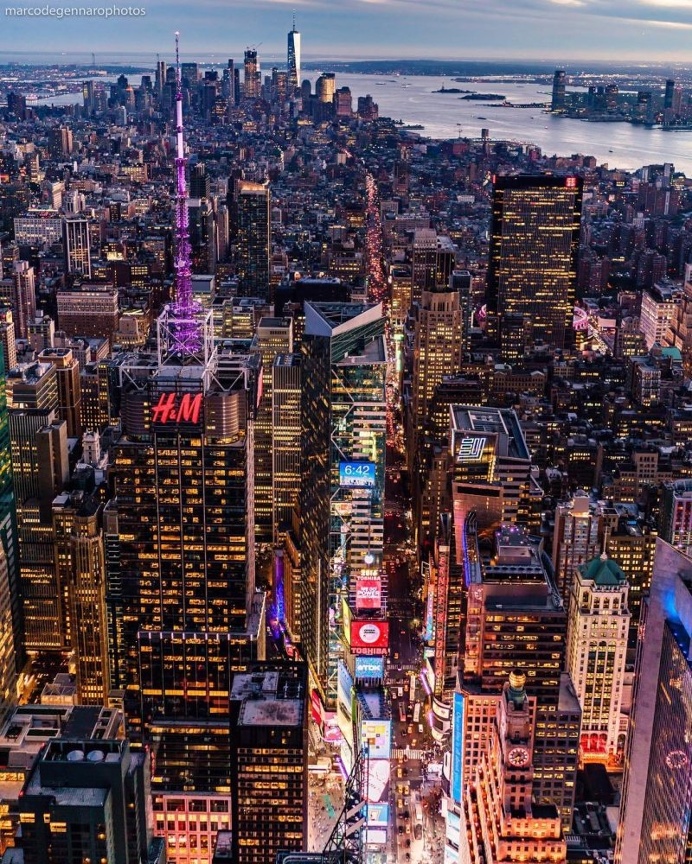 Marco DeGennaro Captures Stunning Cityscapes of New York From Above