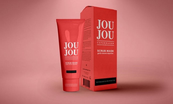 Free Cosmetic Packaging Box Mockup