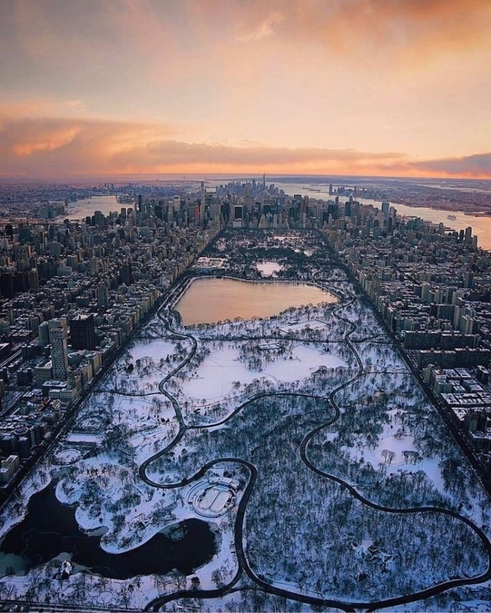 Central Park is living an Ice Age
