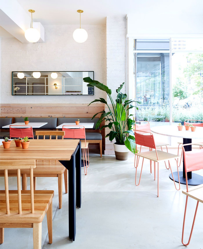 Dig Inn Boston Restaurant Decor by ASH NYC - InteriorZine