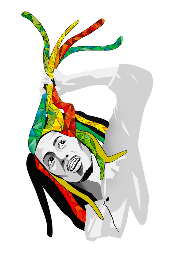 El Gran Bob #vector #regaae #bob #illustration #roots #marley