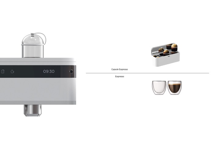 Minimal design Espresso machine - Capsule