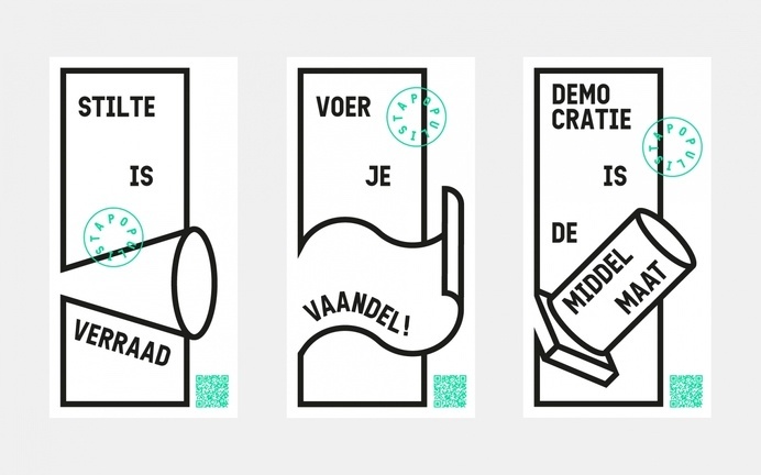 Populista - Bauke van der Laan #layout #illustration