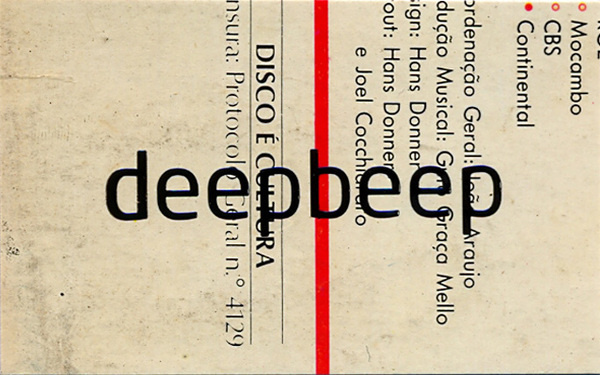 business card - deepbeep #silkscreen #business #card #vinyl #stationery #music
