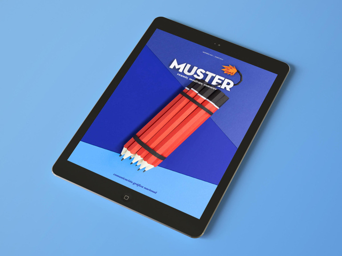 MUSTER, ISSUE #01 DESIGN MAGAZINE FOR IPAD