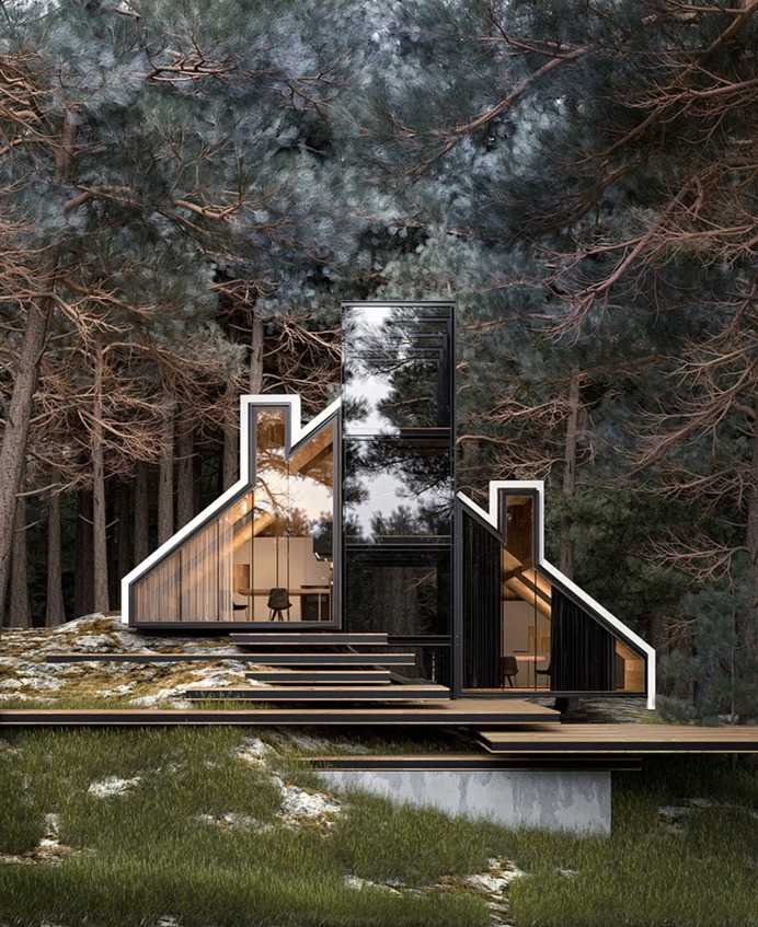 York House, an Architectural Masterpiece in the Woods – Fubiz Media