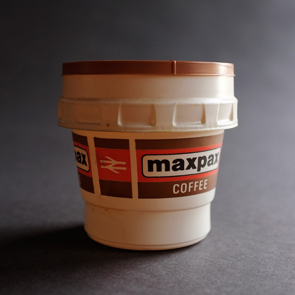British Rail disposable cup #rail #british #design #graphic
