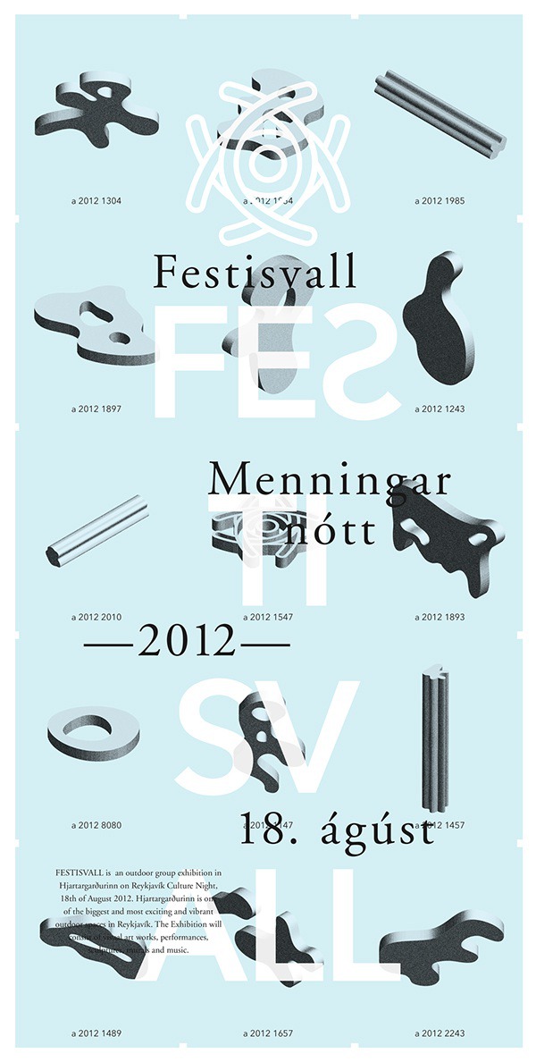 Festisvall annual art festival in Reykjavik