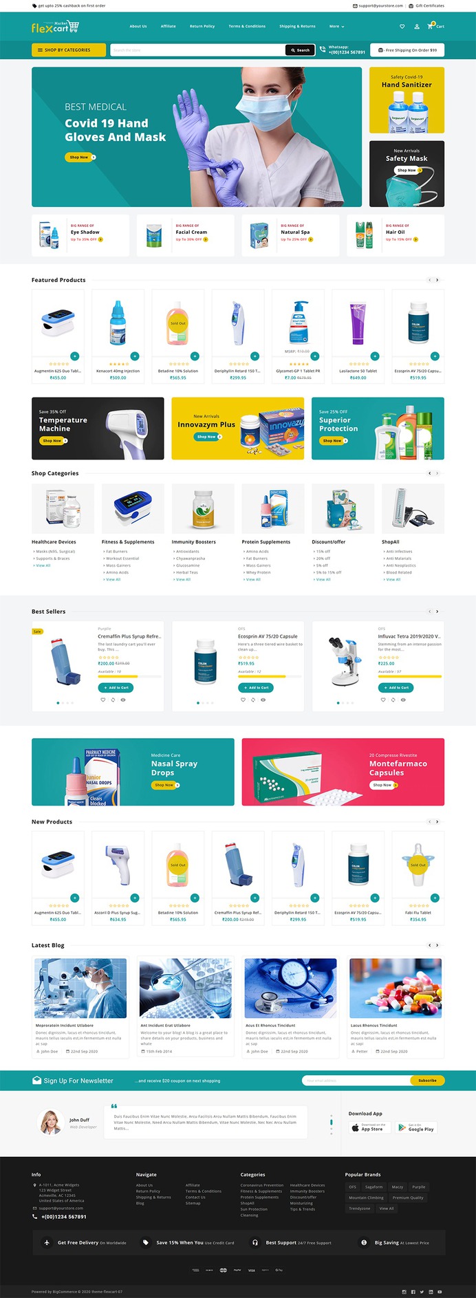Flex Cart - Stencil BigCommerce Multi-Purpose Responsive Theme | TemplateTrip