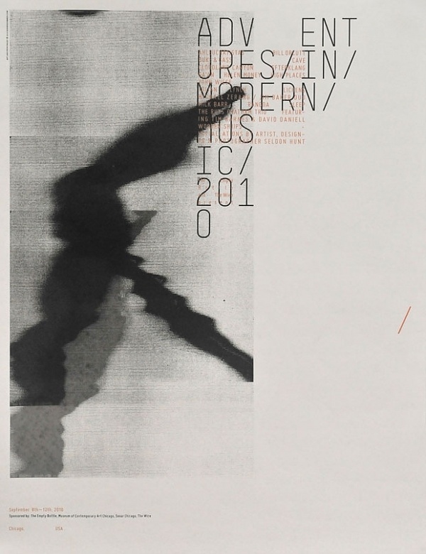 Adventures in Modern Music | Sonnenzimmer - Sonnenzimmer #modern #print #design #poster #music