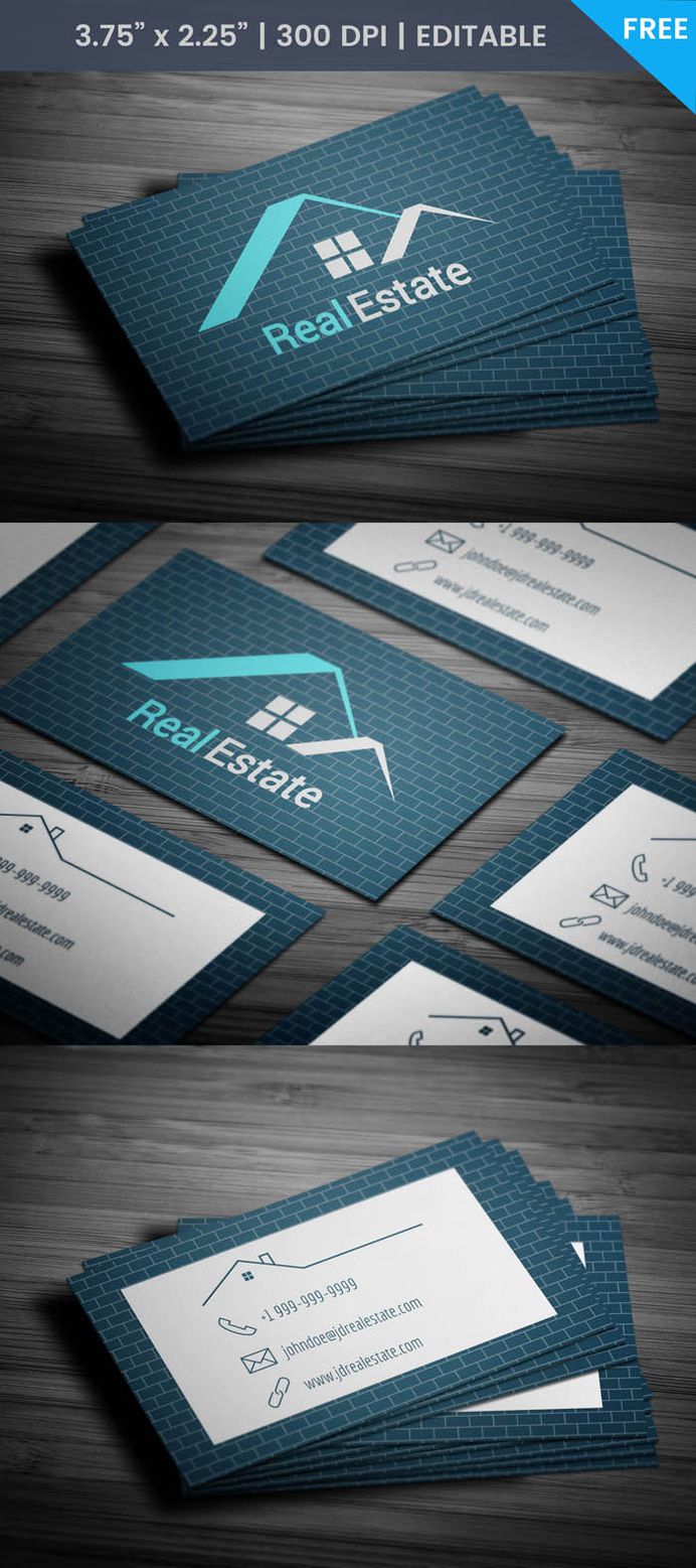 Free Real Estate Appraisal Business Card Template