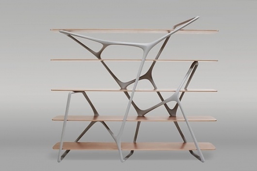 duende PR | Galerie BSL : « Naturoscopie » – Solo show Noé Duchaufour-Lawrance #aluminum #carbon #fibre #paint #shelf #honeycomb