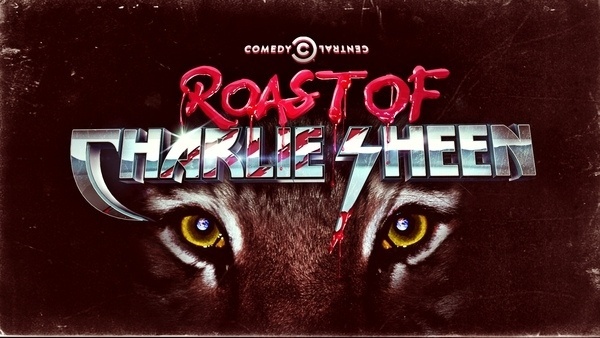 Roast of Charlie Sheen #metal #typography