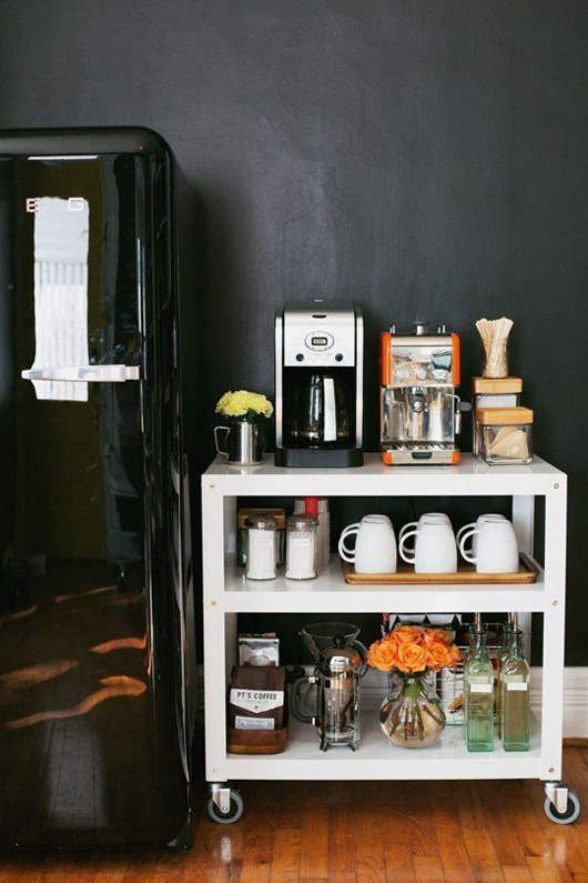 coffee talk | sfgirlbybay #interior #design #decor #kitchen #deco #coffee #decoration