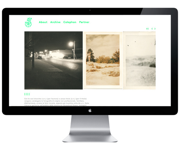 Asa Nisi Masa • On line Gallery on Behance #graphicdesign #webdesign