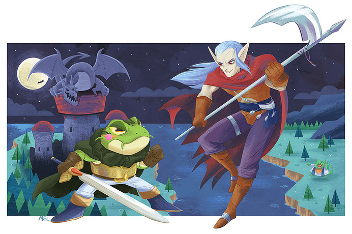 Chrono Trigger - Melanie Matthews #trigger #illustration #chrono