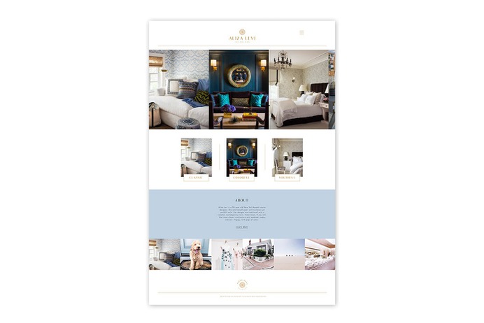 Aliza Levi Interiors Branding - Mindsparkle Mag Beautiful branding for interior designer Aliza Levi by Rose van der Ende in the Netherlands. #branding #design #identity #color #photography #graphic #design #gallery #blog #project #mindsparkle #mag #beautiful #portfolio #designer