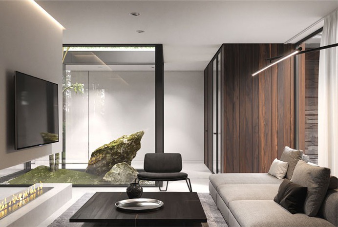 Forest House by Bezmirno Architects - InteriorZine
