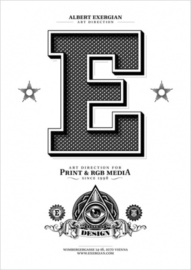 http://www.exergian.com/ #type #letter #poster #capital