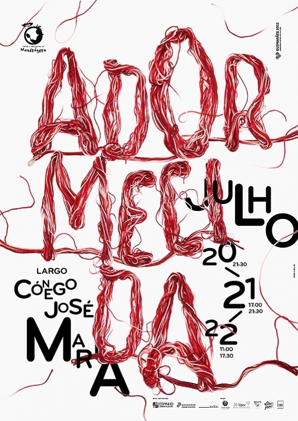 "Adormecida" (Asleep) | typetoken® #type #experiment #poster