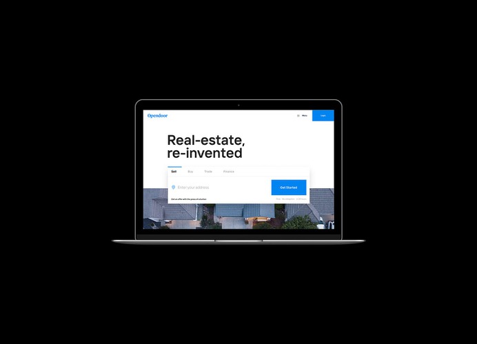 Opendoor.com website concepts by Nicolas Solerieu on Behance