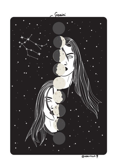 Gemini by velevitart