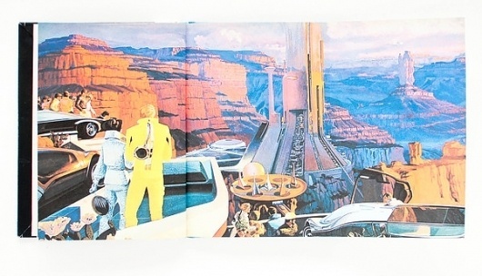 Explorers of Tomorrow on the Behance Network #mead #futurism #jon #design #graphic #book #wong #illustration #syd