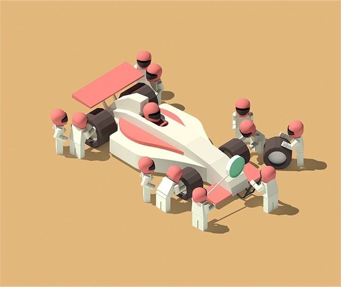 Lingo 24 F1 Car