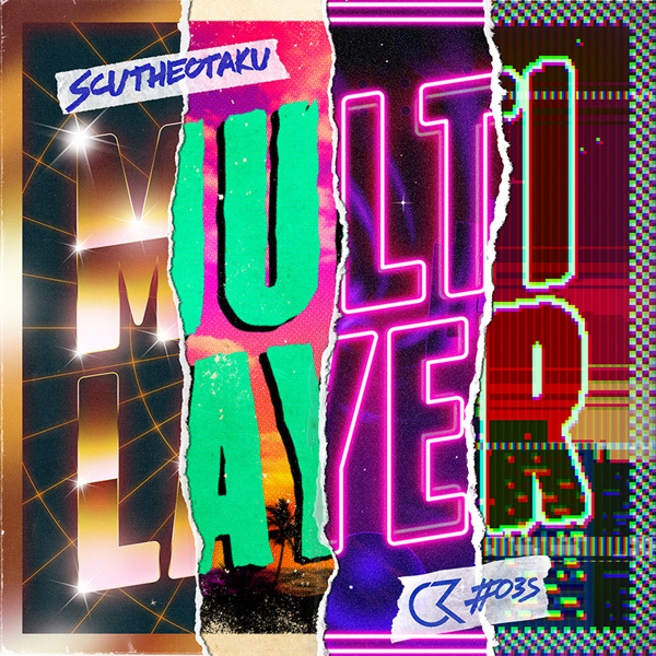 Scutheotaku / Multilayer | PICDIT #album #design #graphic #art #type