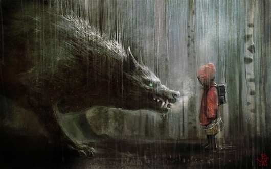 Google Image Result for http://cghub.com/files/Image/056001-057000/56826/262_large.jpg #red #riding #fairytale #little #wolf #storybook #hood #scary