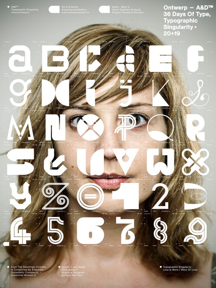 36 Days Of Type – Typographic Singularity.